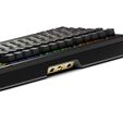 Glorious GMMK 3 Pro HE Wireless 75% Gaming Keyboard, Fox HE Switches - ISO UK, black image number null