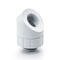 Bitspower Artemis 45 Grad Fitting - drehbar, arctic wei&szlig;