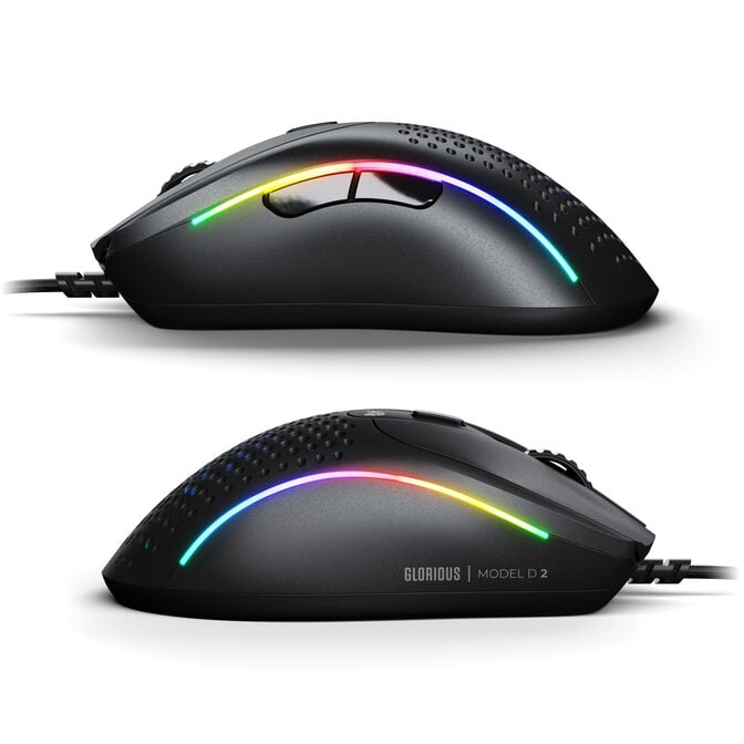 Glorious Model D 2 Gaming-Maus - schwarz image number 2