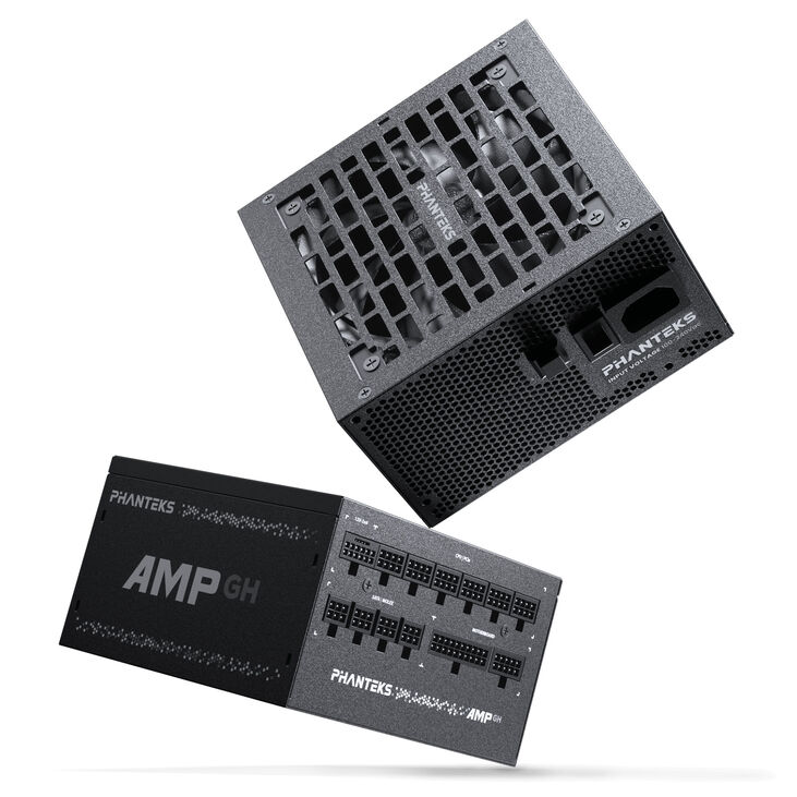 PHANTEKS AMP GH 1200W 80 PLUS Platinum power supply, PCIe 5.1, ATX 3.1 - 1200 watts, black image number 4