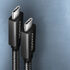 AXAGON BUCM32-CM05AB USB-C Extension Cable, USB 3.2, 240W PD - 50cm, black image number null