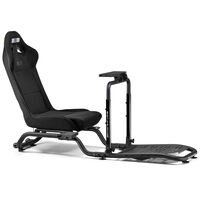 Next Level Racing RC Foldable Simulator Cockpit, foldable GT cockpit, SIMAERO mesh - black