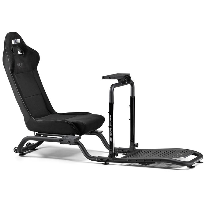 Next Level Racing RC Foldable Simulator Cockpit, foldable GT cockpit, SIMAERO mesh - black image number 0