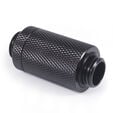 Alphacool ES D-Plug, 31.5-46.5mm, G1/4 male to G1/4 male - black image number null