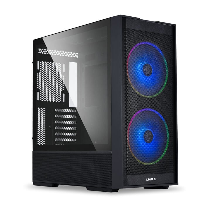 Lian Li LANCOOL 206 Gehäuse, Midi-Tower, ATX, Tempered Glass - schwarz image number 0