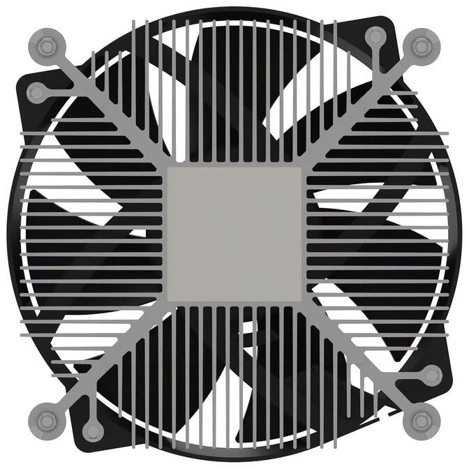EKL 22226 CPU-K&uuml;hler, Sockel LGA 17XX / 1851, 92 mm PWM - 35/65 W TDP image number 4