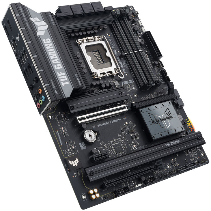 ASUS TUF Gaming B860-Plus WiFi Motherboard, Socket LGA 1851, Intel B860, ATX, DDR5 image number 1