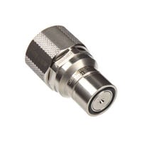 Koolance QD3 Quick Disconnect Male Straight for 16/10mm - no-spill, silver