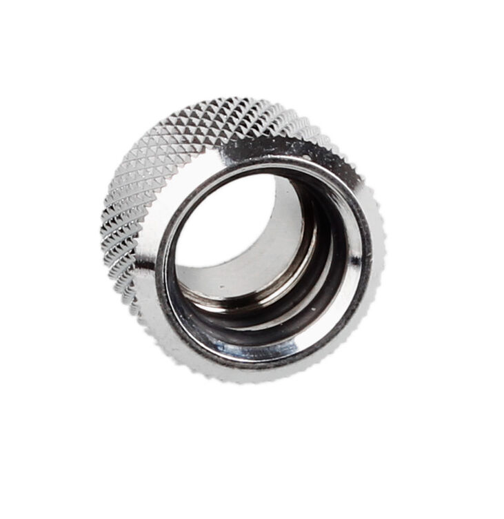 Bitspower Multi-Link Adapter Anschluss gerade G1/4 Zoll AG auf 12mm AD Hardtube - silber glänzend image number 0
