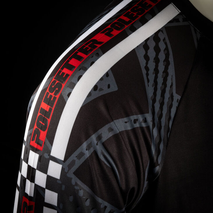 Polesetter ONE Simracing Shirt - Größe S, rot image number 5