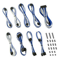CableMod Classic ModMesh C-Series Cable Kit Corsair AXi, HXi & RM - white/blue