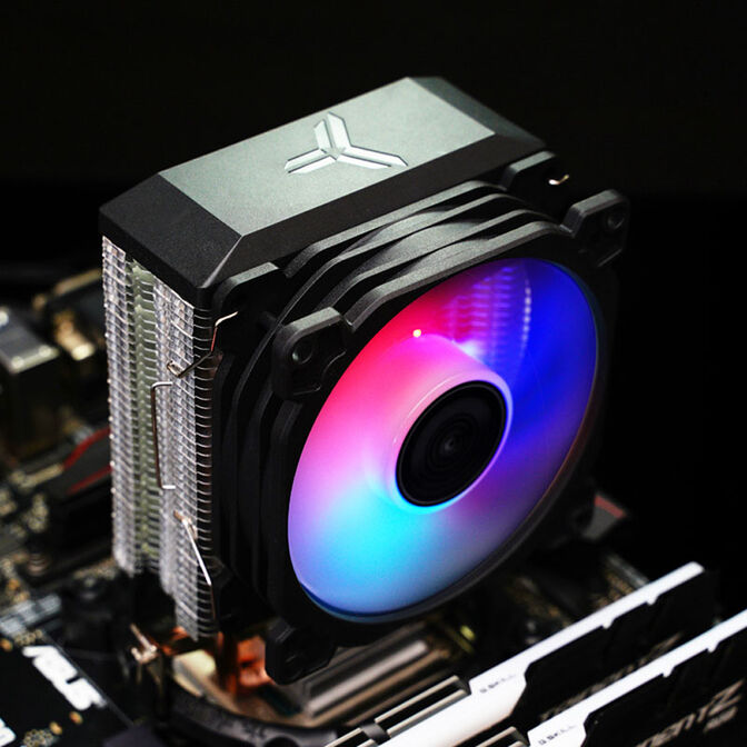 Jonsbo CR-1200E CPU cooler, RGB - 92mm image number 6