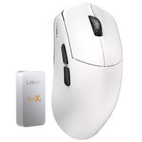 Lamzu Maya X Gaming Maus 8K Wireless - weiß