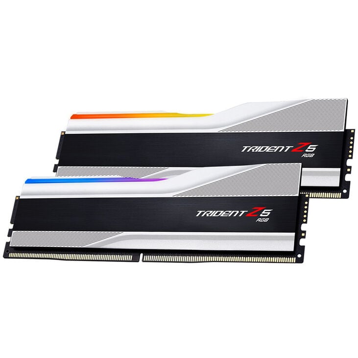 G.Skill Trident Z5 RGB DDR5-6400 RAM, CL32, XMP - 32 GB Dual-Kit, silver image number 2