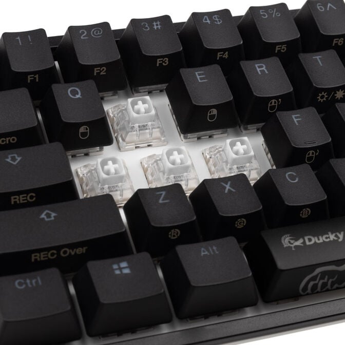 Ducky One 2 Pro Mini Gaming Tastatur, RGB LED - Kailh White (US) image number 7