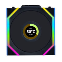 Lian Li UNI FAN SL Wireless LCD Fan, ARGB, PWM - Reverse Blade, 120 mm, black