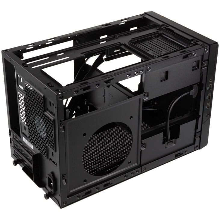 SilverStone SST-SG14B Sugo Mini-ITX Gehäuse - schwarz image number 6