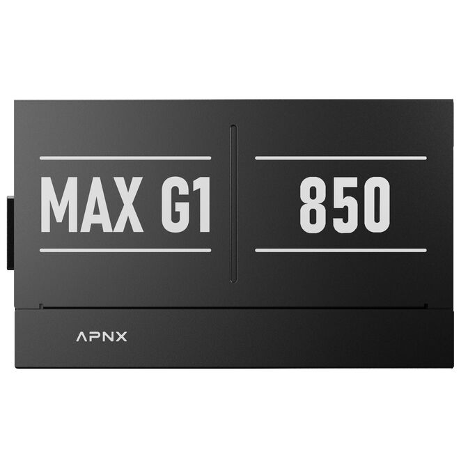 APNX MAX G1 850W 80 PLUS Gold Power Supply, ATX 3.1, PCIe 5.1, fully modular, compact - 850 Watts, black image number 5