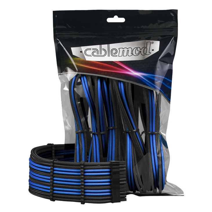CableMod PRO ModMesh Cable Extension Kit - schwarz/blau image number 0