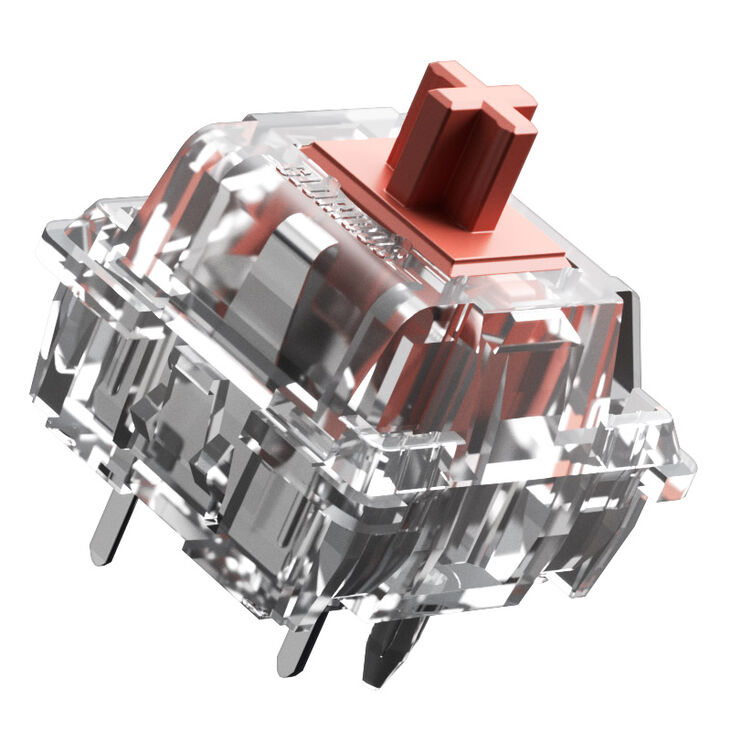 Glorious Fox Ultralight Switches, Mechanical, 5-Pin, Linear, MX Stem, 30g - Lubed, 110 Pieces image number 2