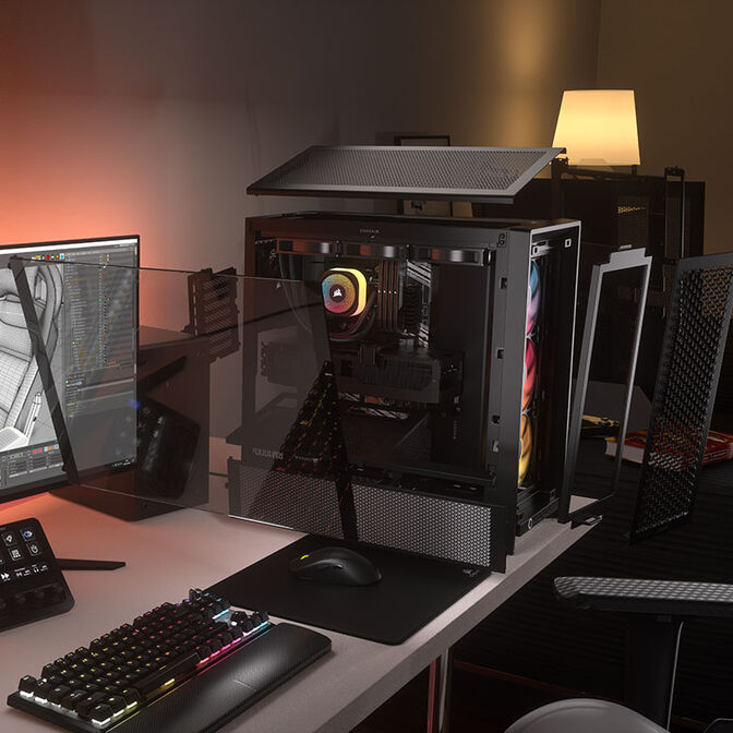 WQHD Gaming PC Configurator, Corsair 4000D, AMD AM5, AMD Ryzen Processor, RX 9070 / RTX 5080 GPU image number 2