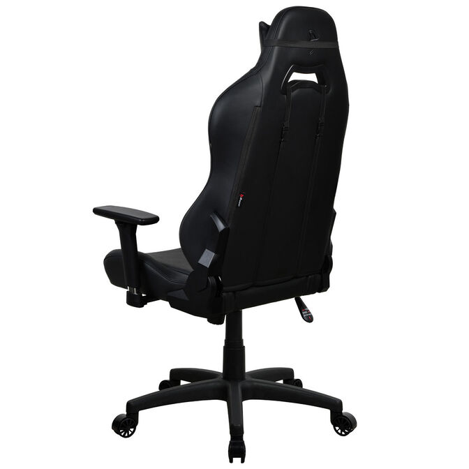 Arozzi Torretta Gaming Stuhl, PU-Leder - schwarz image number 4