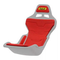 Sabelt SRP-1 Pads Kit, Ersatzpolster, 20mm-Schaumstoff, f&uuml;r P-Serie - racing red