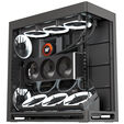 High-end gaming PC configurator, HAVN HS 420, Intel LGA 1851, Core Ultra processor, RTX 5080 / 5090 GPU, AiO water cooling &ndash; ATX, black image number null