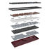 Montech MKey Darkness Gaming Keyboard - GateronG Pro 2.0 Brown image number null