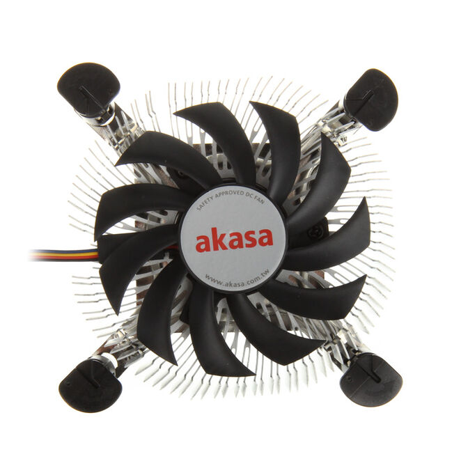 Akasa AK-CC7122BP01 Low Profile CPU-K&uuml;hler - 74mm image number 1