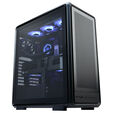 Cooler Master MasterFrame 500 Mesh ARGB PC Case, Mid-Tower, E-ATX, Tempered Glass - Black image number null