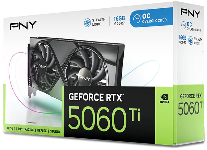 PNY GeForce RTX 5060 Ti OC Edition, 16384 MB GDDR7 image number 8