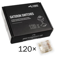 Glorious Gateron Clear Switches (120 St&uuml;ck)