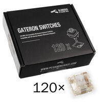 Glorious Gateron Clear Switches (120 St&uuml;ck)