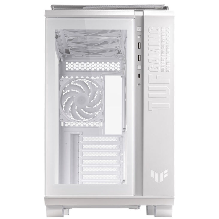 ASUS TUF Gaming GT502 Plus TG Case - white image number 1