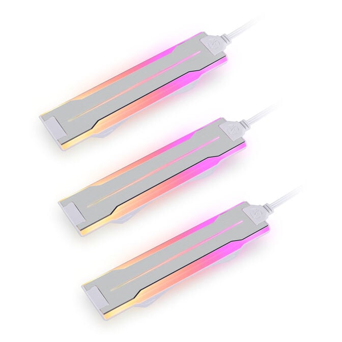 Lian Li UNI FAN P28 Side ARGB Strip, 3er Pack - wei&szlig; image number 0