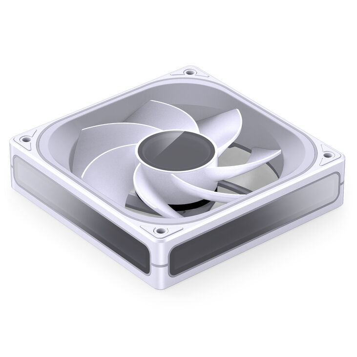 Jonsbo ZB-120 Fan, Reverse Blade, PWM, ARGB - 120mm, white image number 3