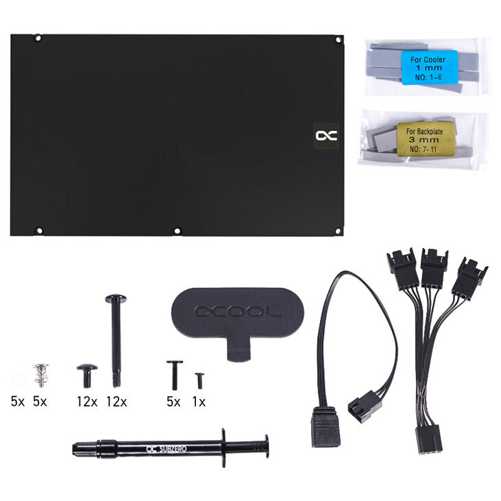 Alphacool Eiswolf 2 AIO - 360mm RTX 4090 Reference with Backplate image number 6