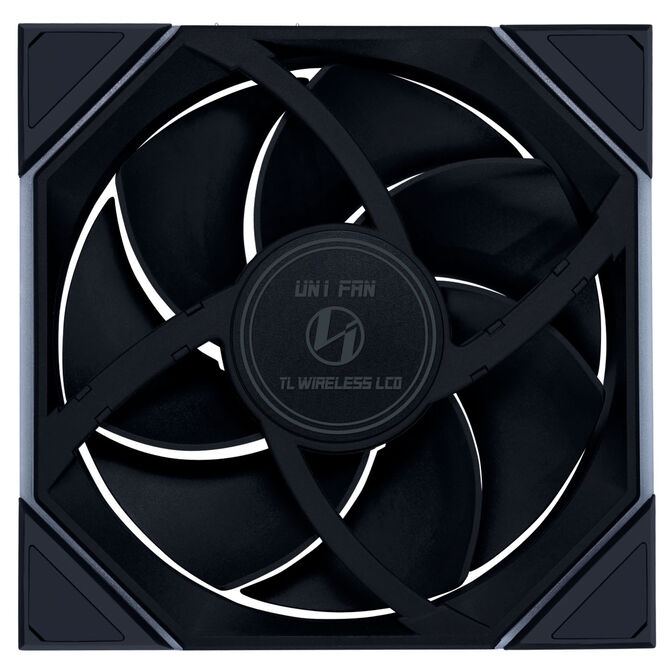Lian Li UNI FAN TL LCD Wireless L&uuml;fter, ARGB, PWM - 140mm, schwarz image number 3