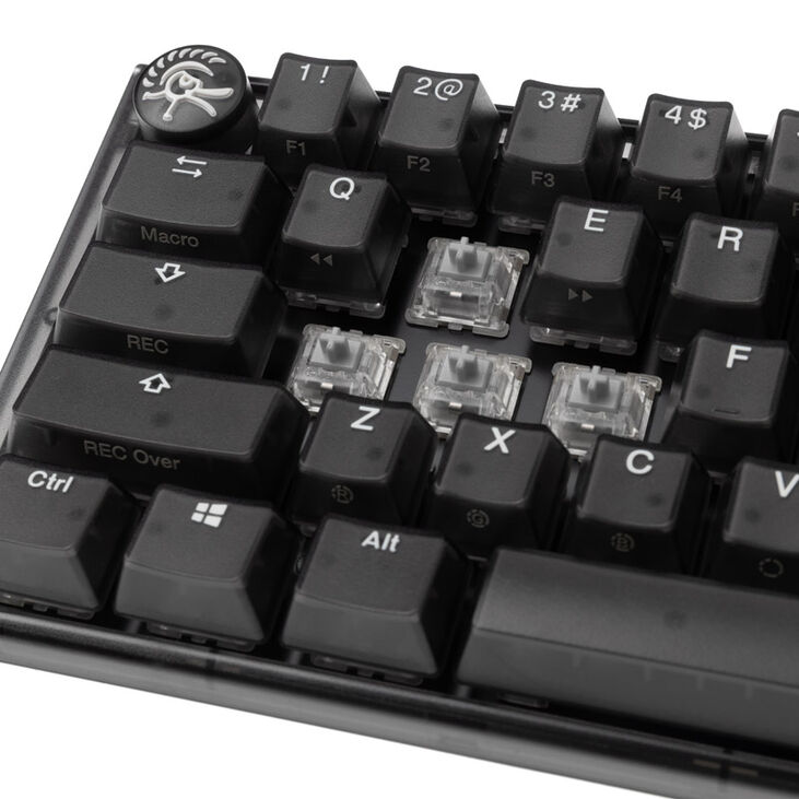 Ducky One 3 Aura Black Mini Gaming Tastatur, RGB LED - MX-Speed-Silver (US) image number 4