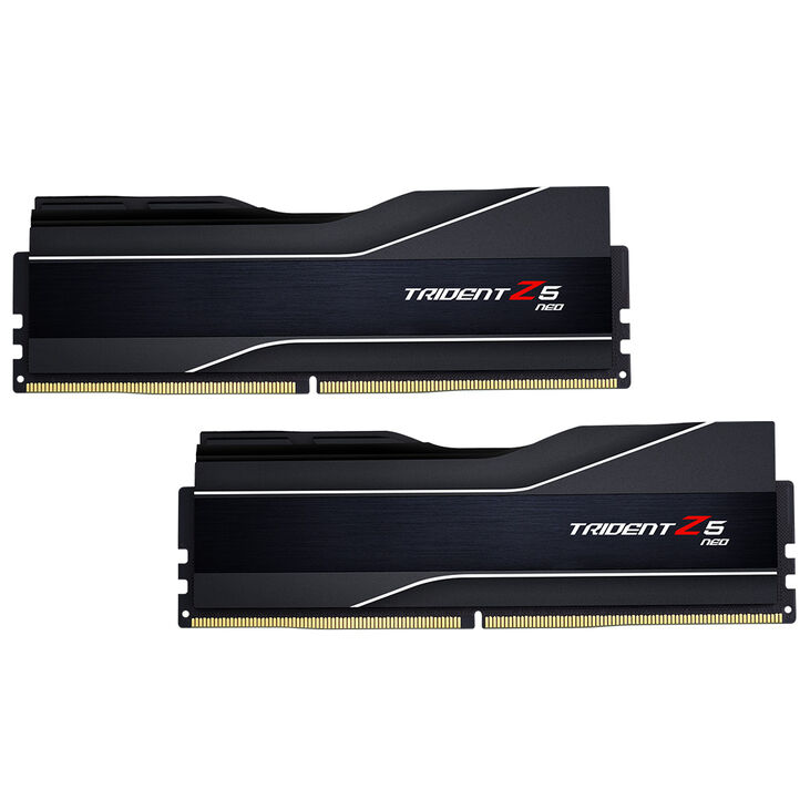 G.Skill Trident Z5 NEO DDR5-6000 RAM, CL30, EXPO - 64 GB Dual Kit, Black image number 0