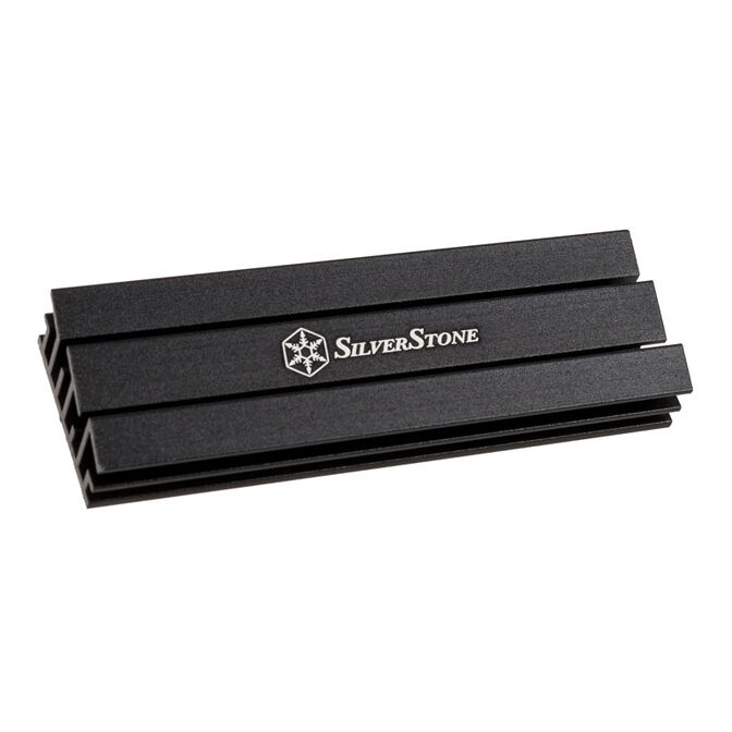 SilverStone SST-TP02-M2, M.2 passive cooler, aluminium image number 0
