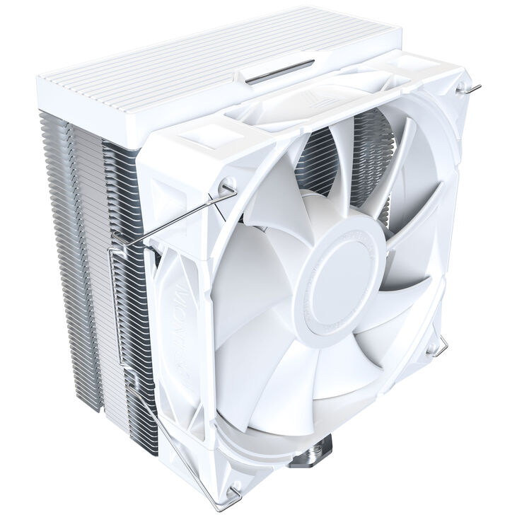 Montech NX400 White CPU-Kühler - 120mm, weiß image number 0