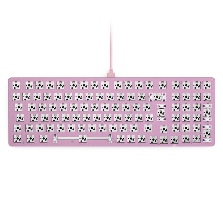 Glorious GMMK 2 Full-Size - Barebone, ISO Layout, pink image number 0