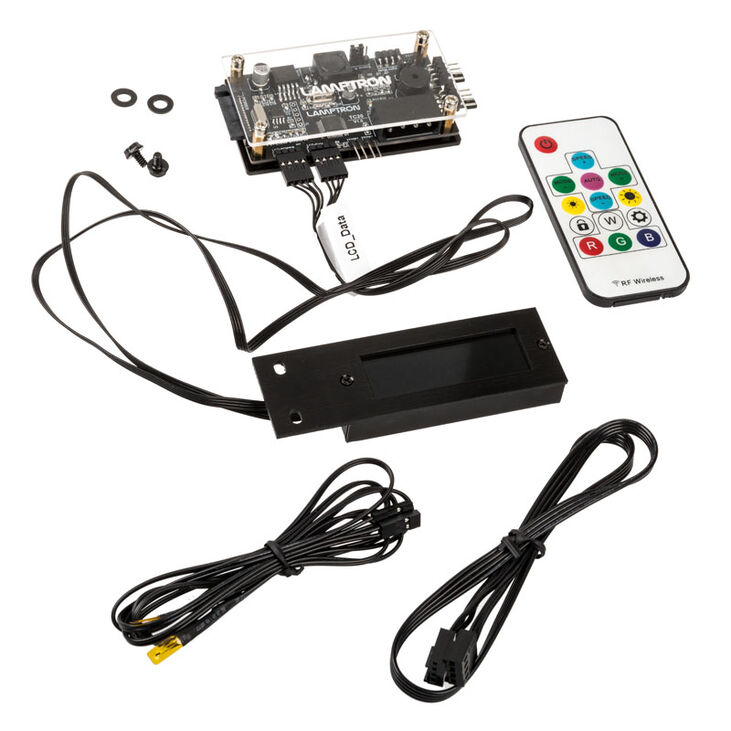 Lamptron TC20 PCI RGB-Lüfter und LED-Controller - schwarz image number 4