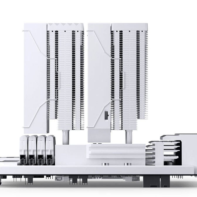 Jonsbo CC90 CPU-K&uuml;hler, Dual-Tower, 130mm PWM-L&uuml;fter, Segmentanzeige - schwarz image number 9