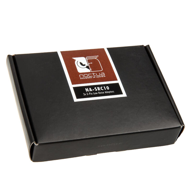 Noctua NA-SRC10 Low-Noise-Adapterset, 3-Pin - 3 Stk. image number 2