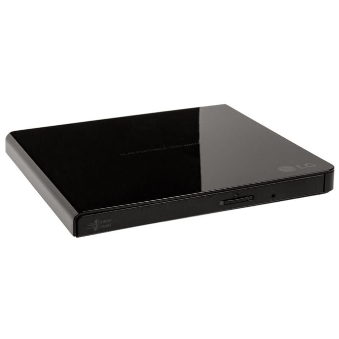LG GP57EB40 external slimline DVD-RW drive, black, USB 2.0 image number 0
