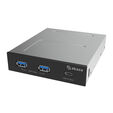 Akasa AK-ICR-36 USB 3.2 Gen 2 Type C Panel - black image number null