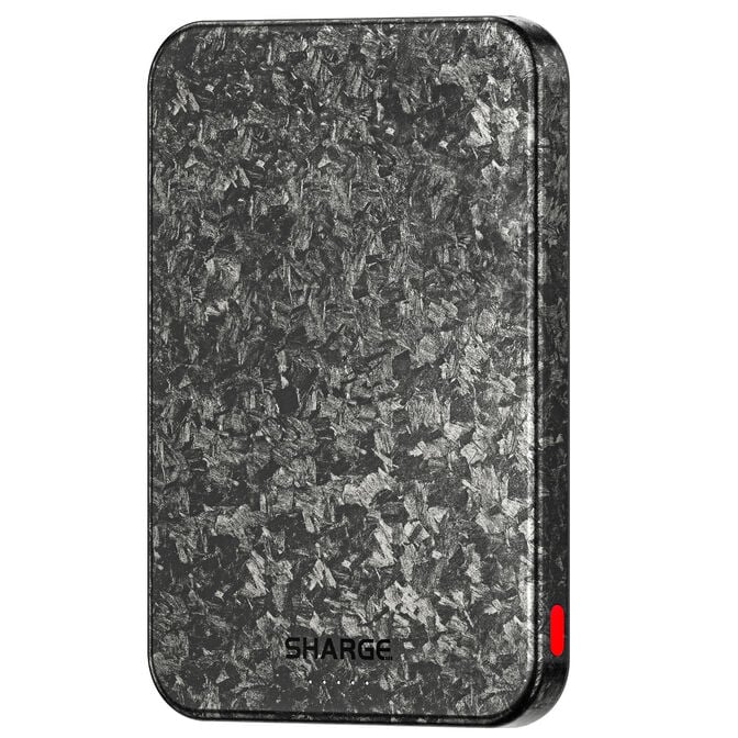 SHARGE Carbon Mag Carbon Fiber Ultra-Slim 5000 mah Powerbank image number 4